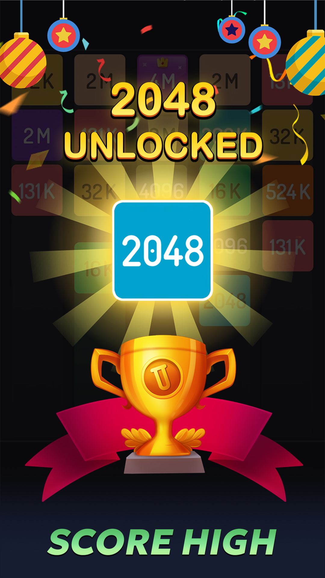 اسکرین شات 2 بازی 2048 Merge Games - M2 Blocks