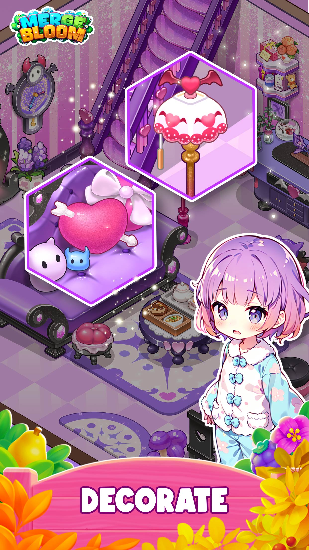 اسکرین شات 4 بازی Merge Bloom - Flower Town