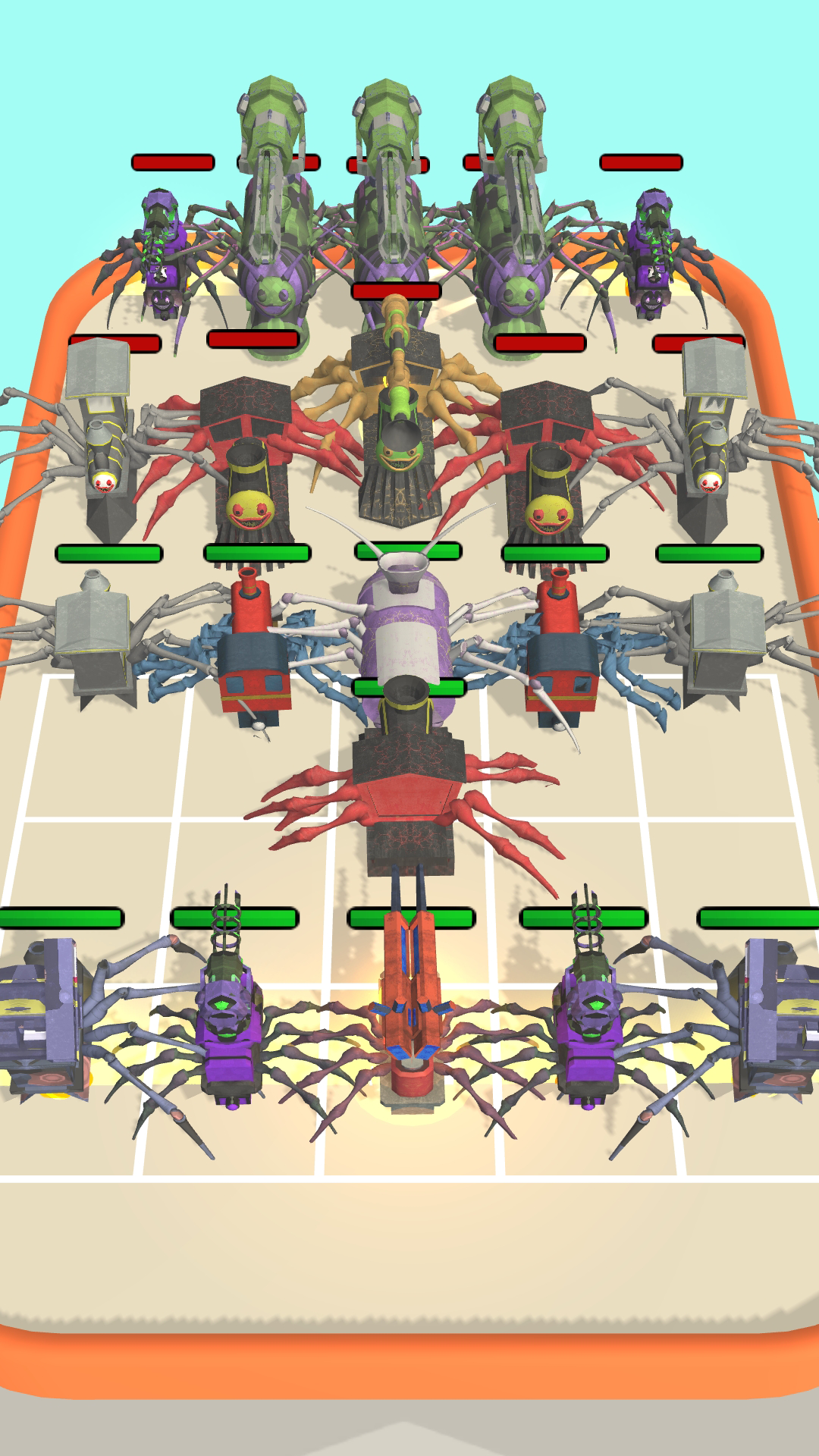 اسکرین شات 5 بازی Merge Spider Train