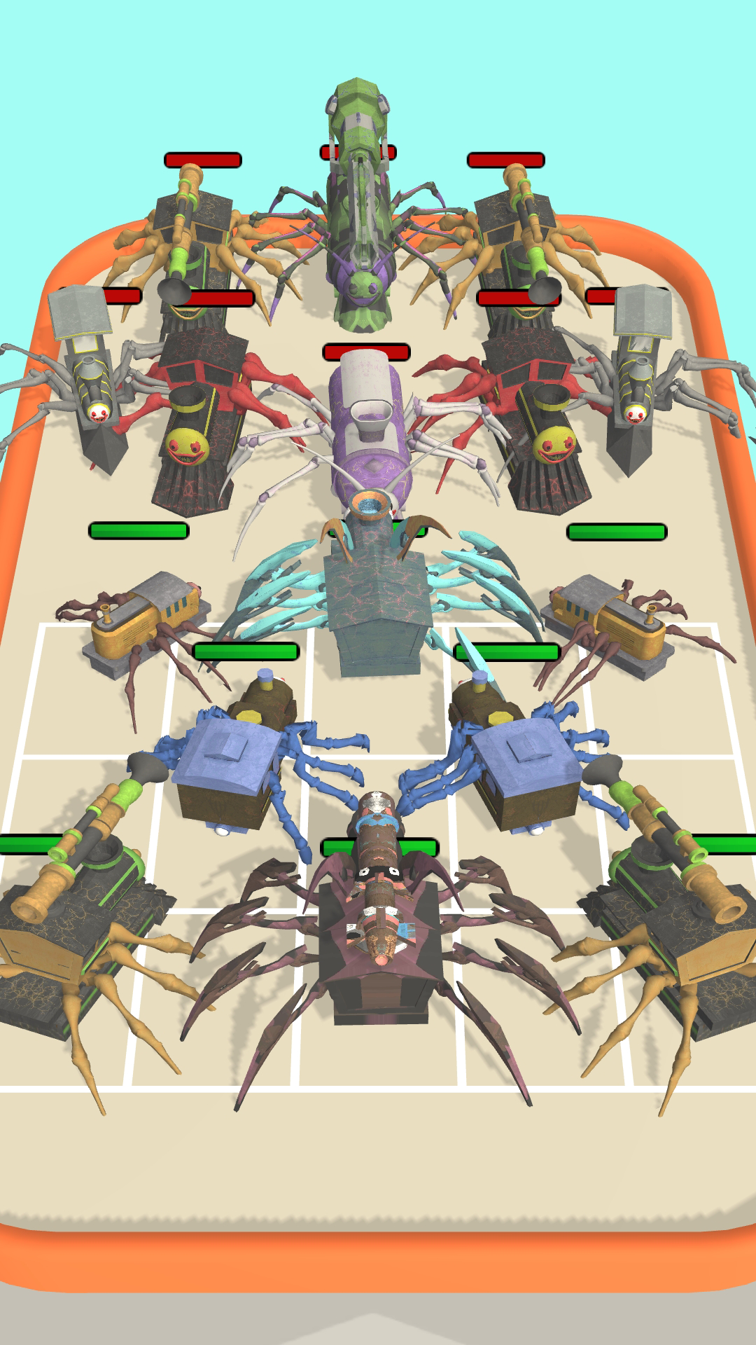 اسکرین شات 3 بازی Merge Spider Train