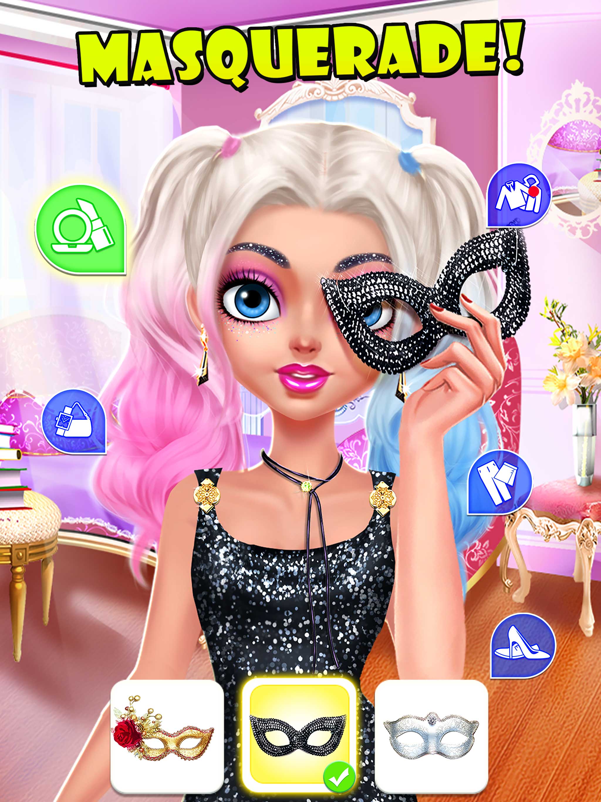 اسکرین شات 2 بازی Merge Games: Makeup Makeover