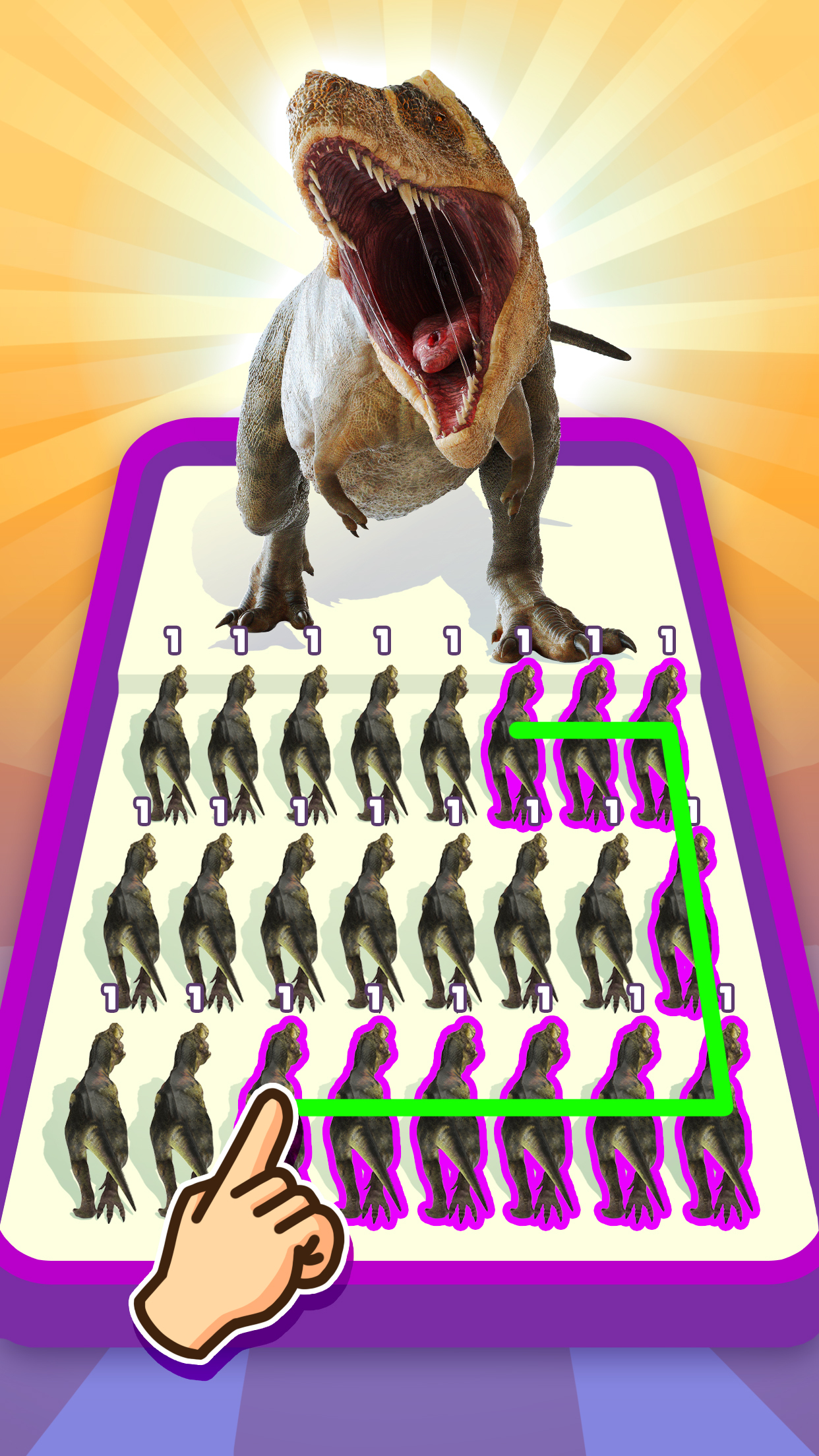 اسکرین شات 1 بازی Dino Merge Master Animal Fight