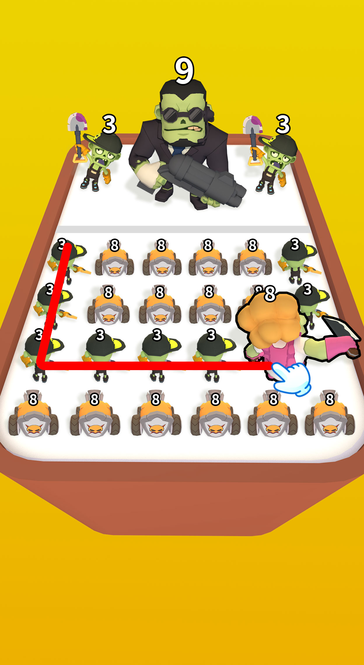 اسکرین شات 2 بازی Merge Survival: Zombies