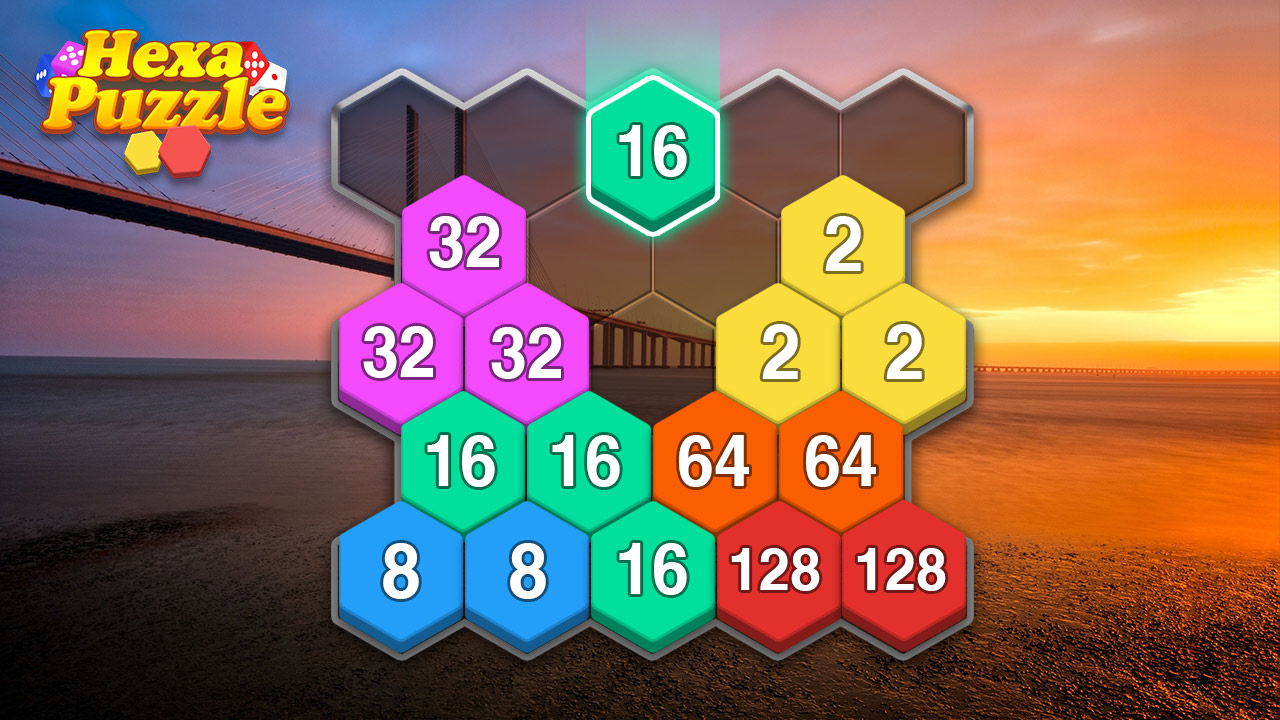 اسکرین شات 3 بازی Merge Block - 2048 Hexa puzzle