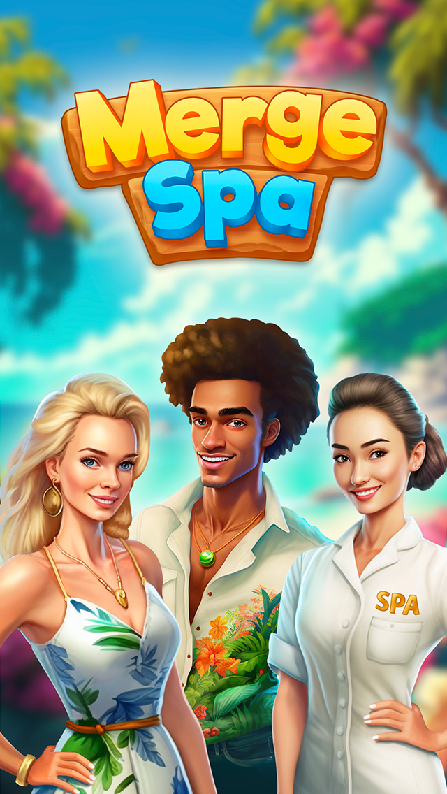 اسکرین شات 1 بازی Merge Spa Honeymoon