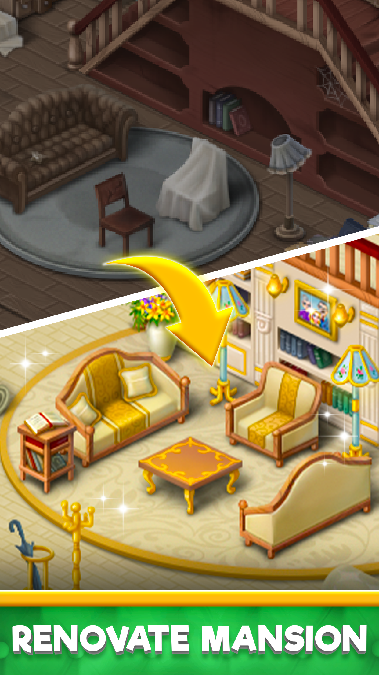 اسکرین شات 1 بازی Merge Villa