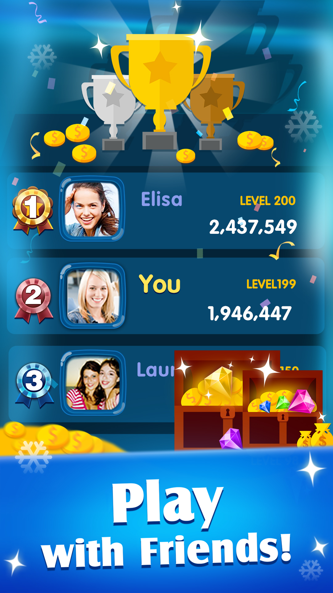 اسکرین شات 5 بازی Jewel Story: Dice Merge Number