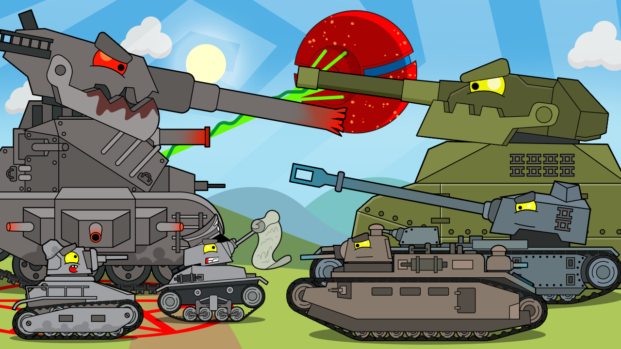 اسکرین شات 2 بازی Merge Tanks: Idle Merge Arena