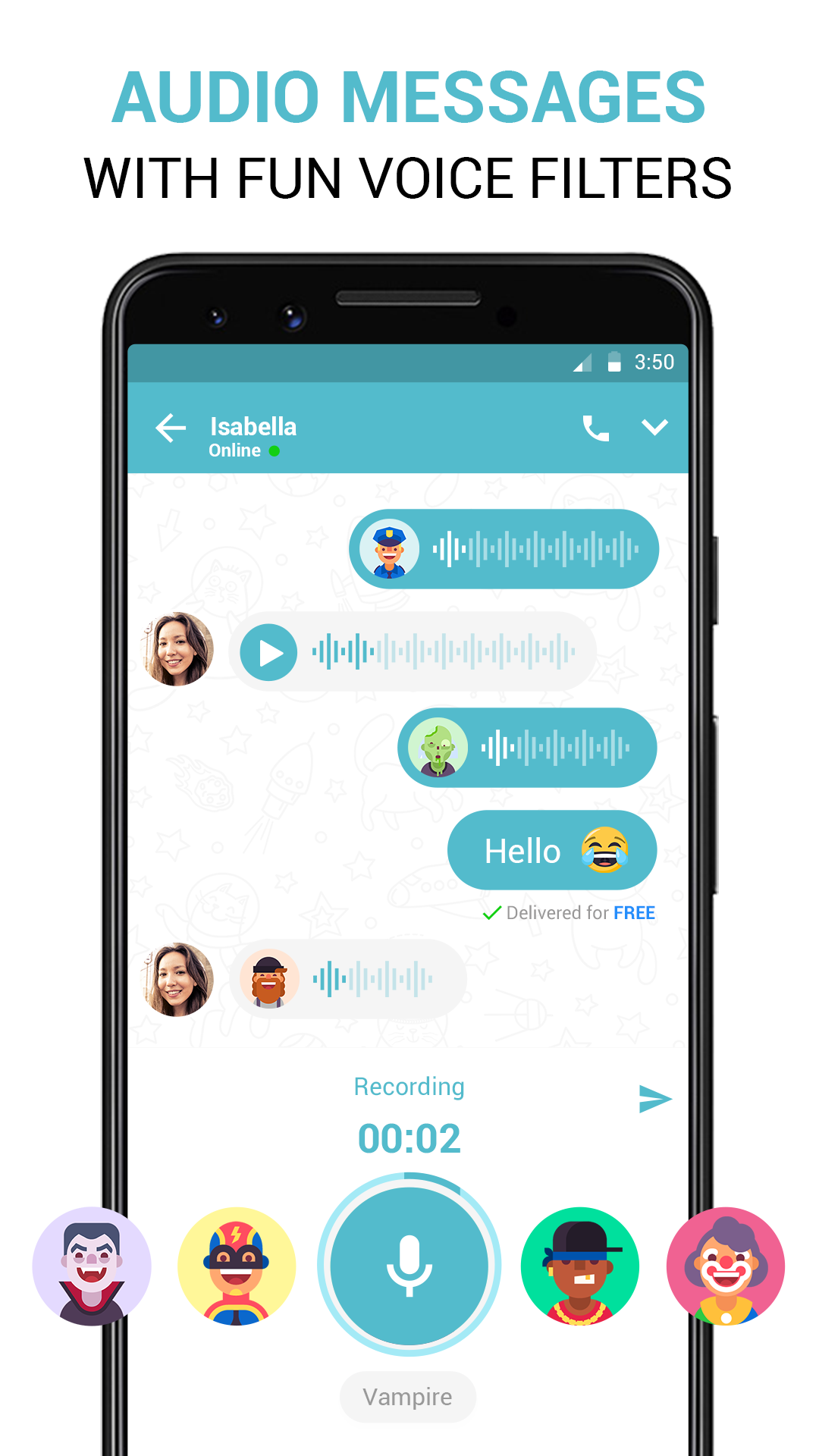 اسکرین شات 7 برنامه Messenger - Text Messages SMS