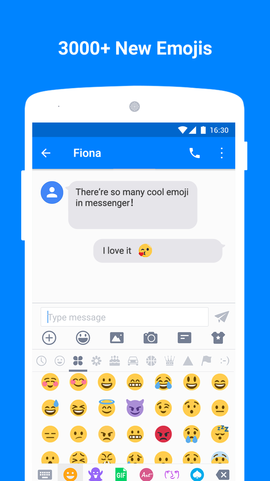 اسکرین شات 1 برنامه Messenger - Texting App