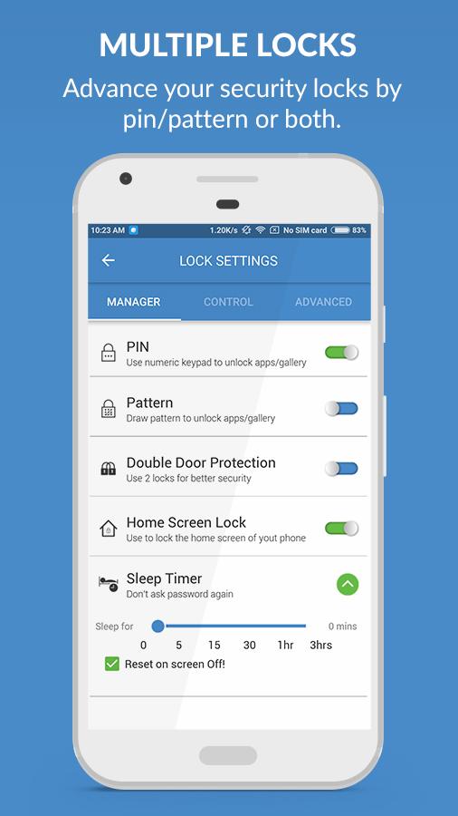 اسکرین شات 5 برنامه Apps Lock & Gallery Hider