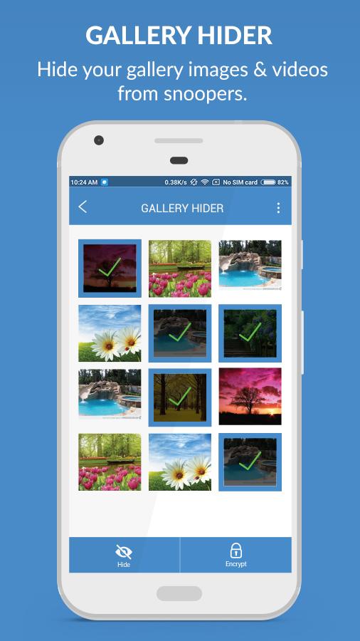 اسکرین شات 3 برنامه Apps Lock & Gallery Hider