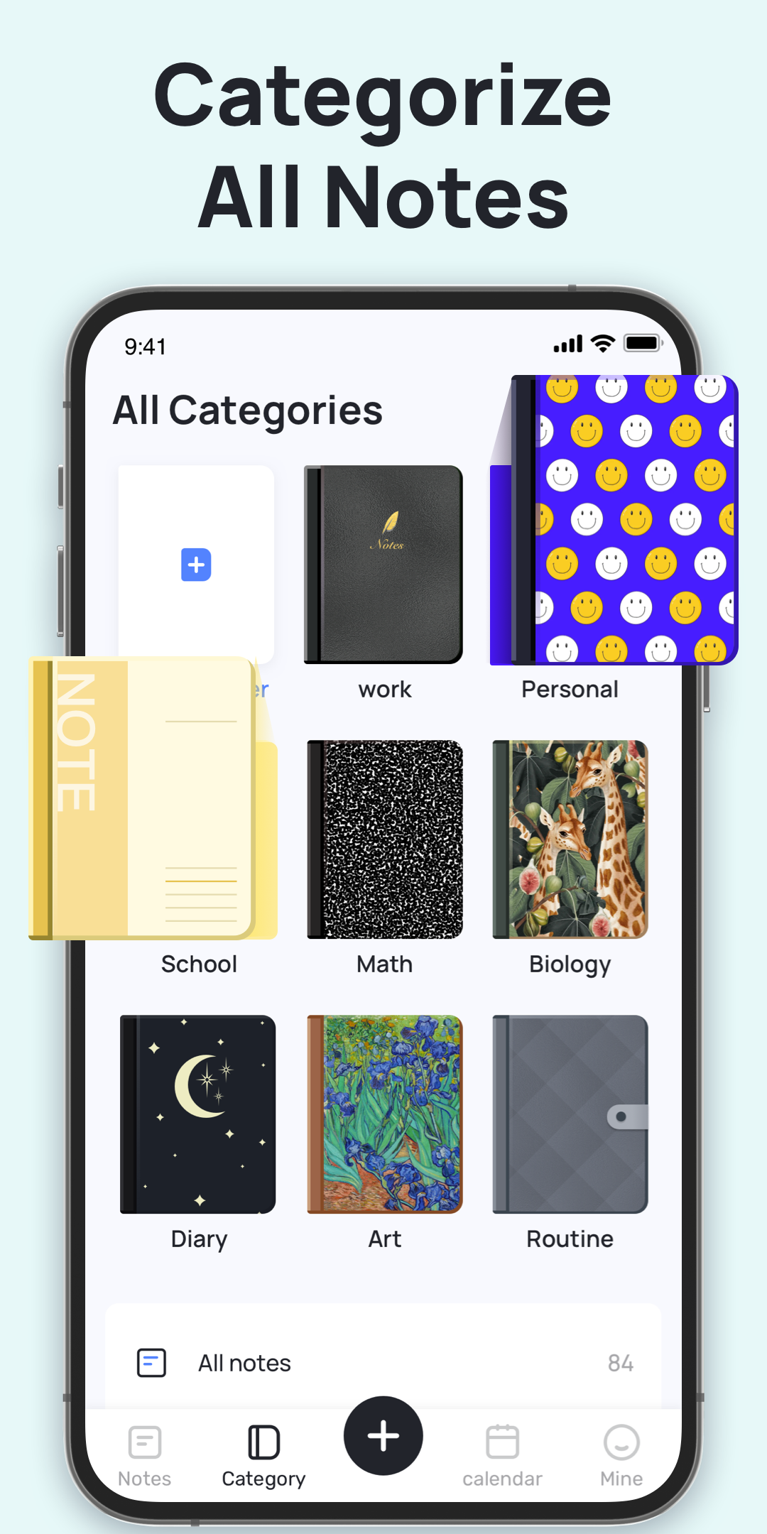اسکرین شات 2 برنامه Mind Notes: Note-Taking Apps
