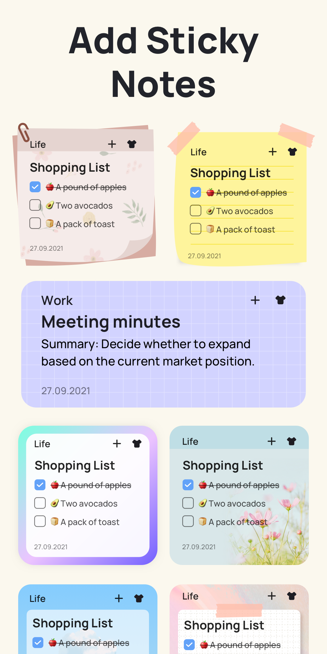 اسکرین شات 5 برنامه Mind Notes: Note-Taking Apps