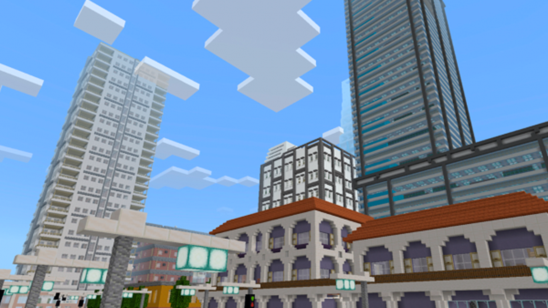 اسکرین شات 3 برنامه Maps city for mcpe