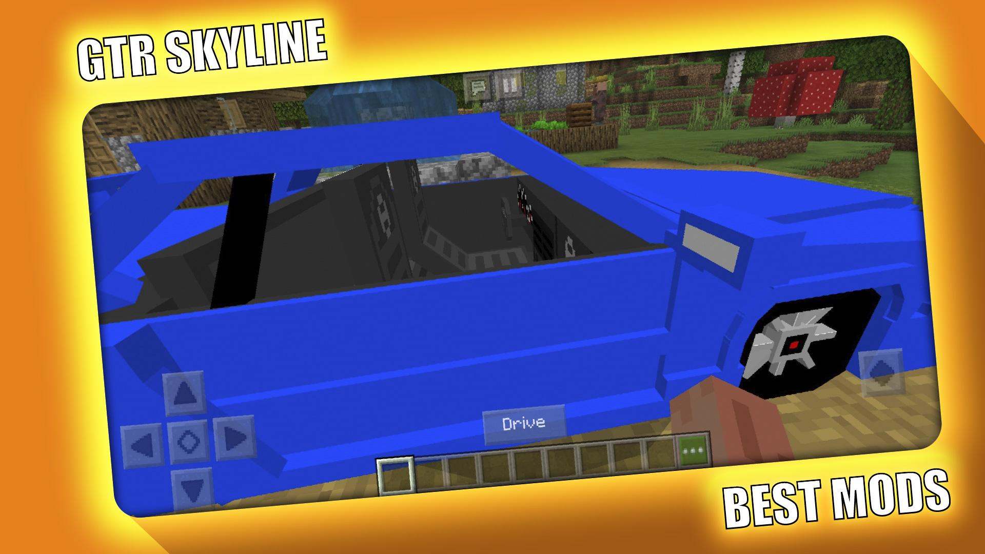 اسکرین شات 2 برنامه GTR Car Mod for Minecraft PE -