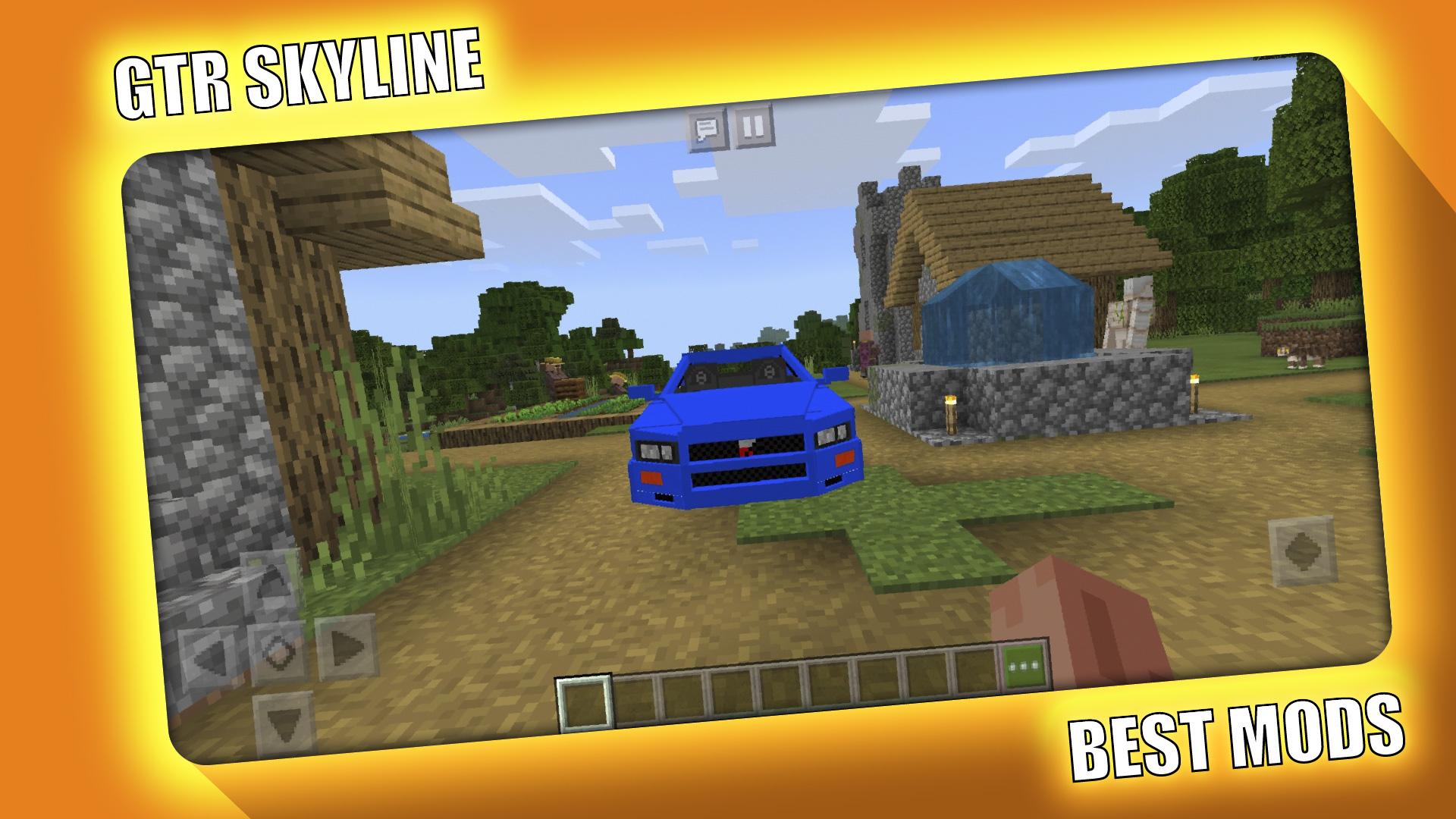 اسکرین شات 3 برنامه GTR Car Mod for Minecraft PE -