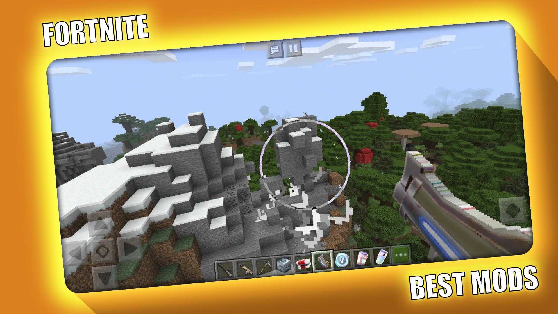 اسکرین شات 2 برنامه Battle Royale Mod Minecraft PE