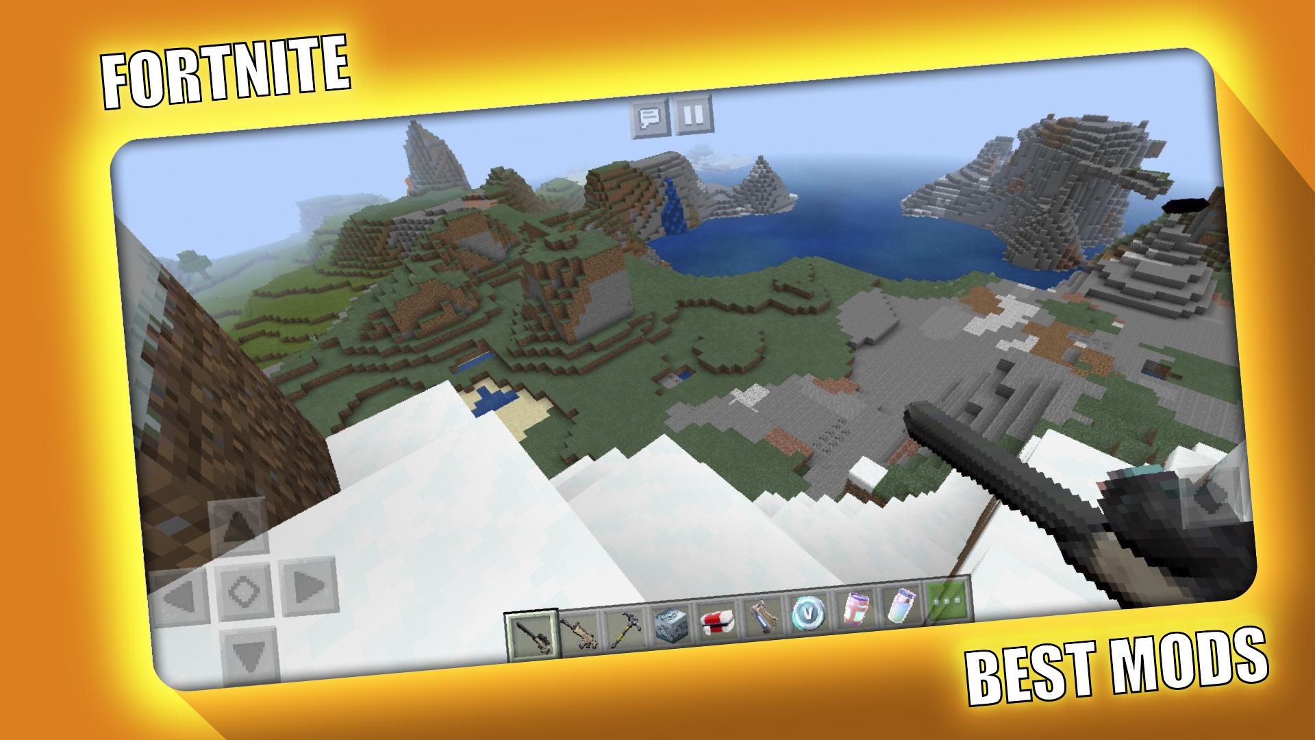 اسکرین شات 1 برنامه Battle Royale Mod Minecraft PE
