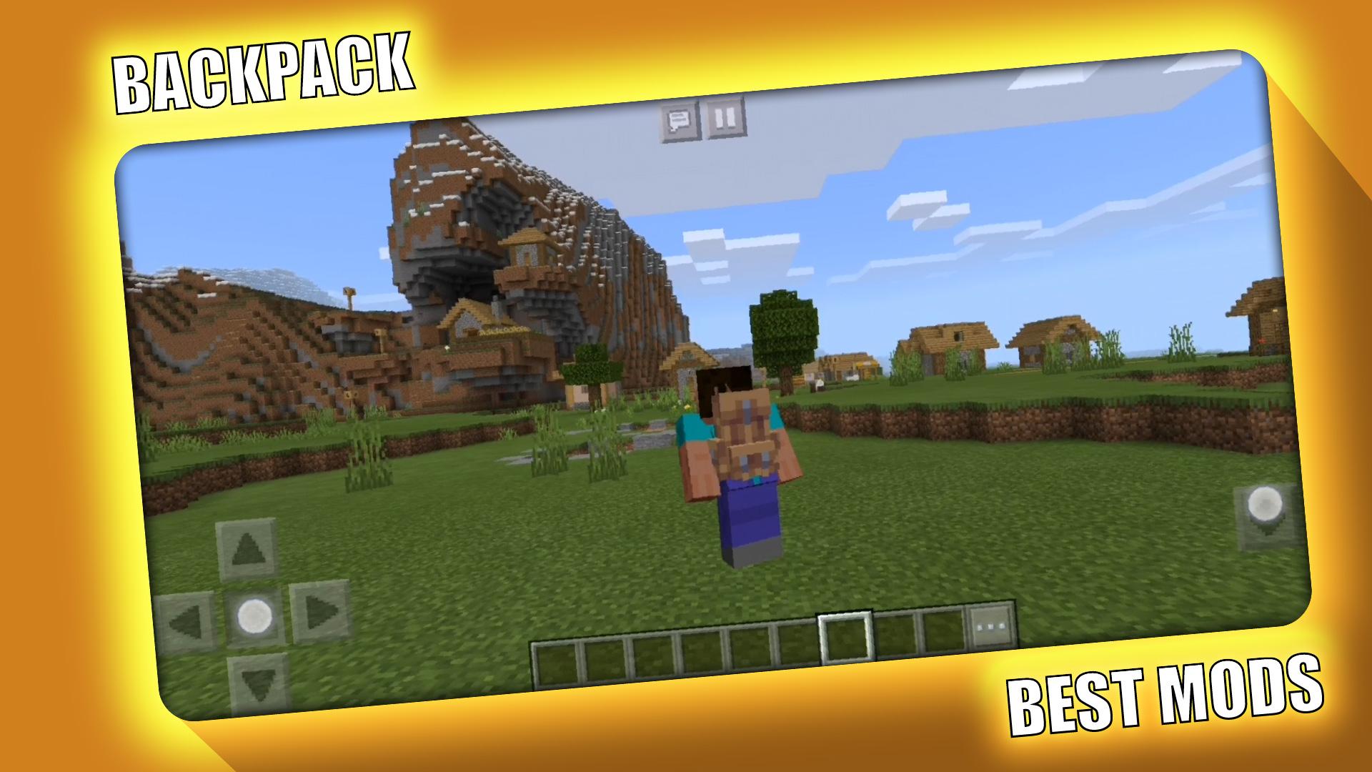 اسکرین شات 2 برنامه BackPack Mod for Minecraft PE