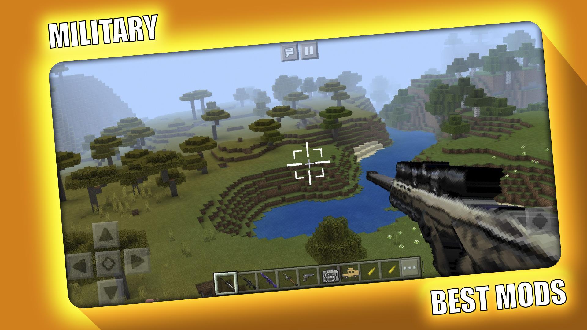 اسکرین شات 2 برنامه Military Mod for Minecraft PE