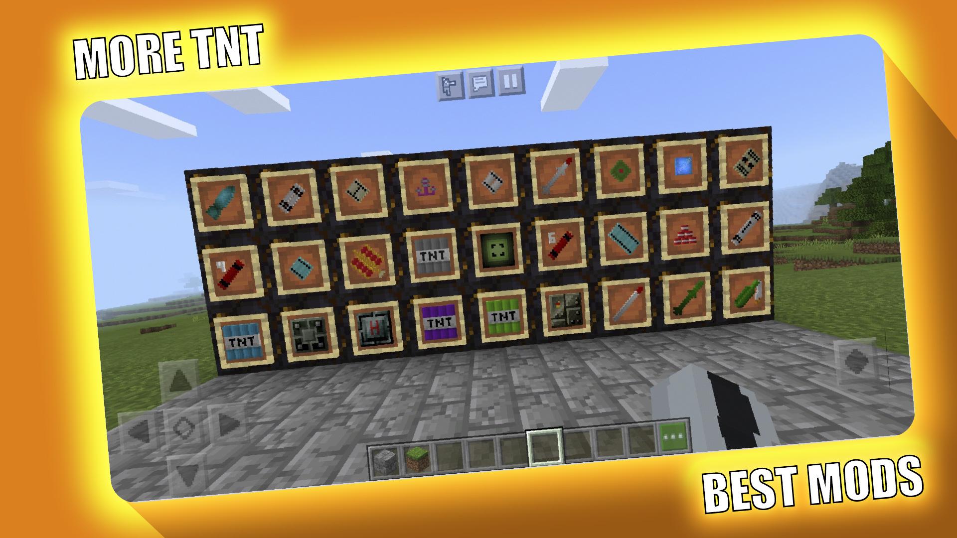 اسکرین شات 1 برنامه TNT Mod for Minecraft PE - MCP
