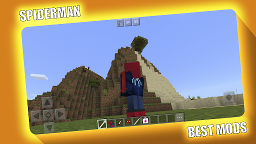 اسکرین شات 2 برنامه SpiderMan Mod for Minecraft PE - MCPE
