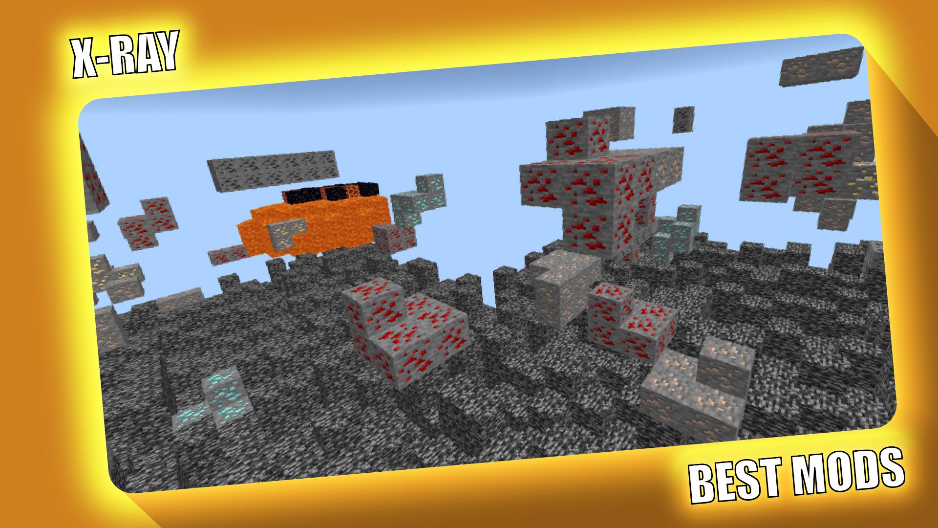 اسکرین شات 3 برنامه X-RAY Mod for Minecraft PE - M