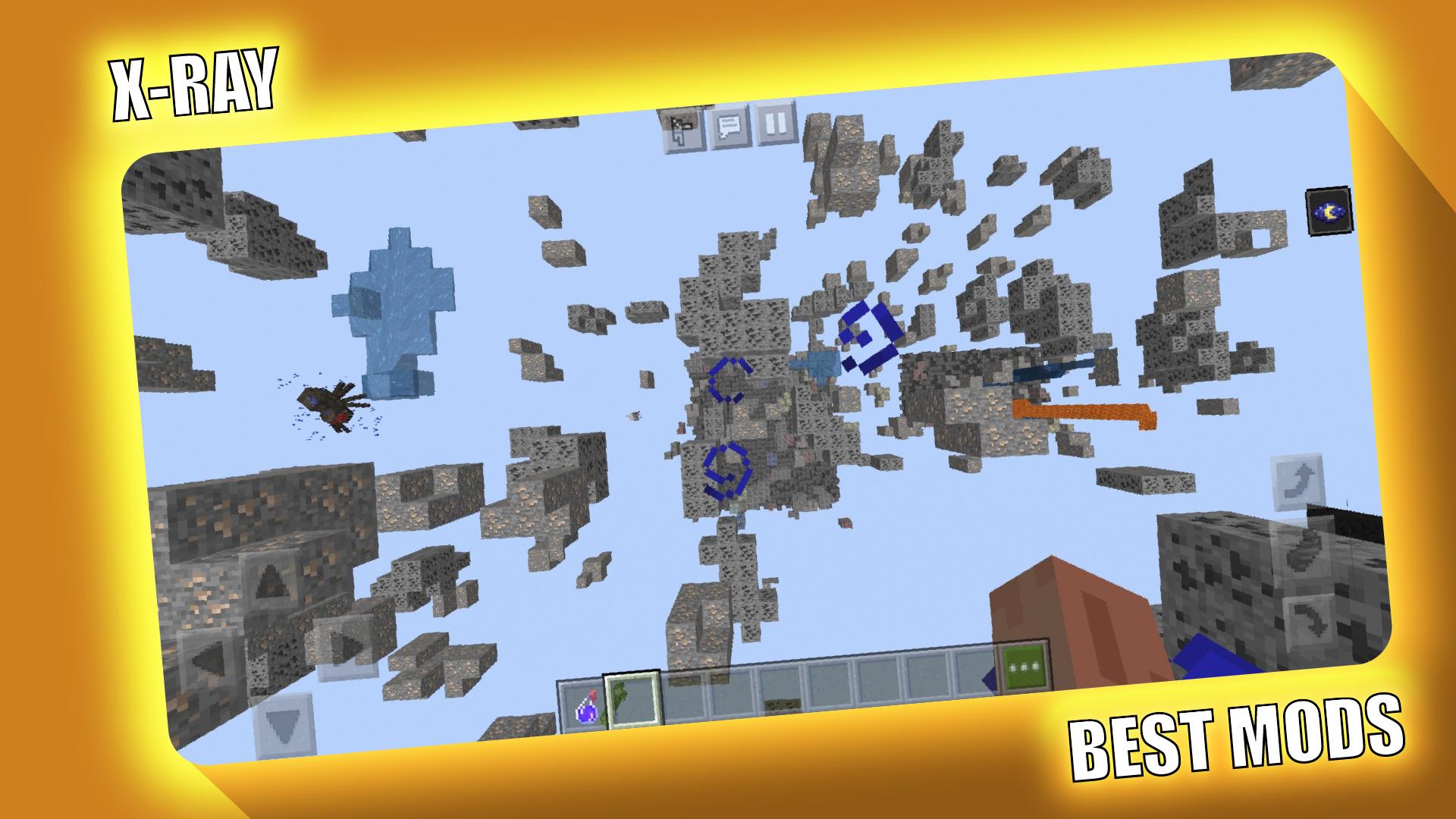 اسکرین شات 2 برنامه X-RAY Mod for Minecraft PE - M