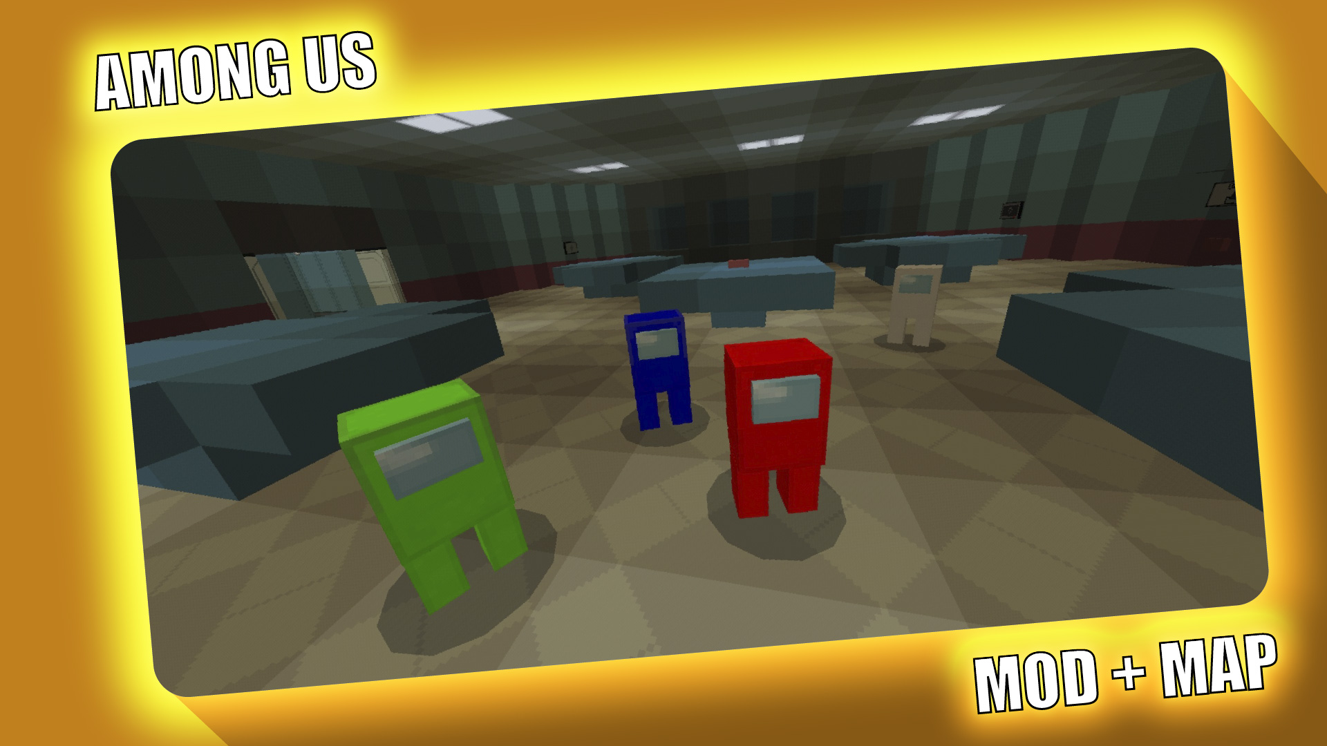 اسکرین شات 3 برنامه Among Us Mod Minecraft
