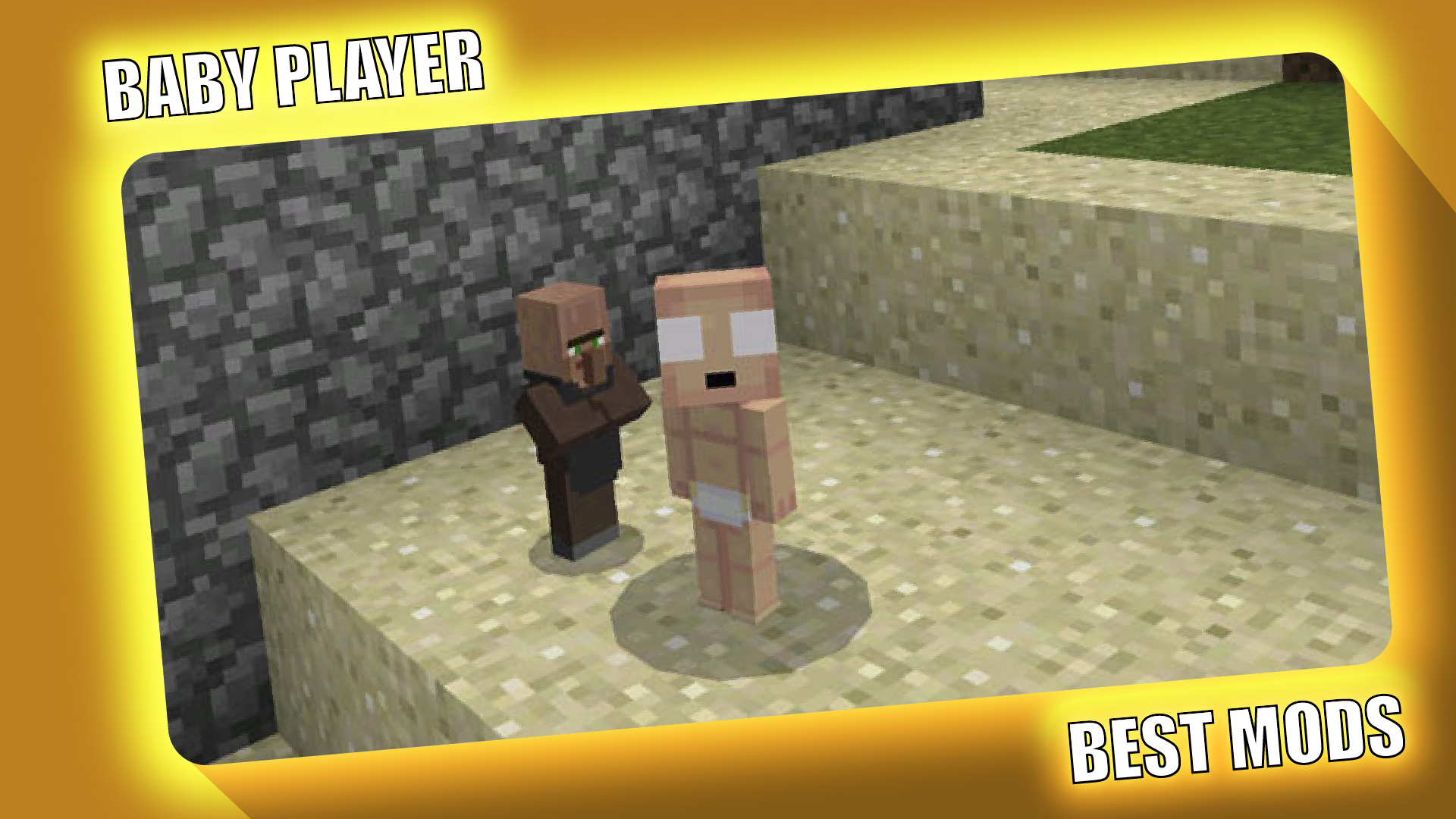 اسکرین شات 3 برنامه Small Player Mod Minecraft