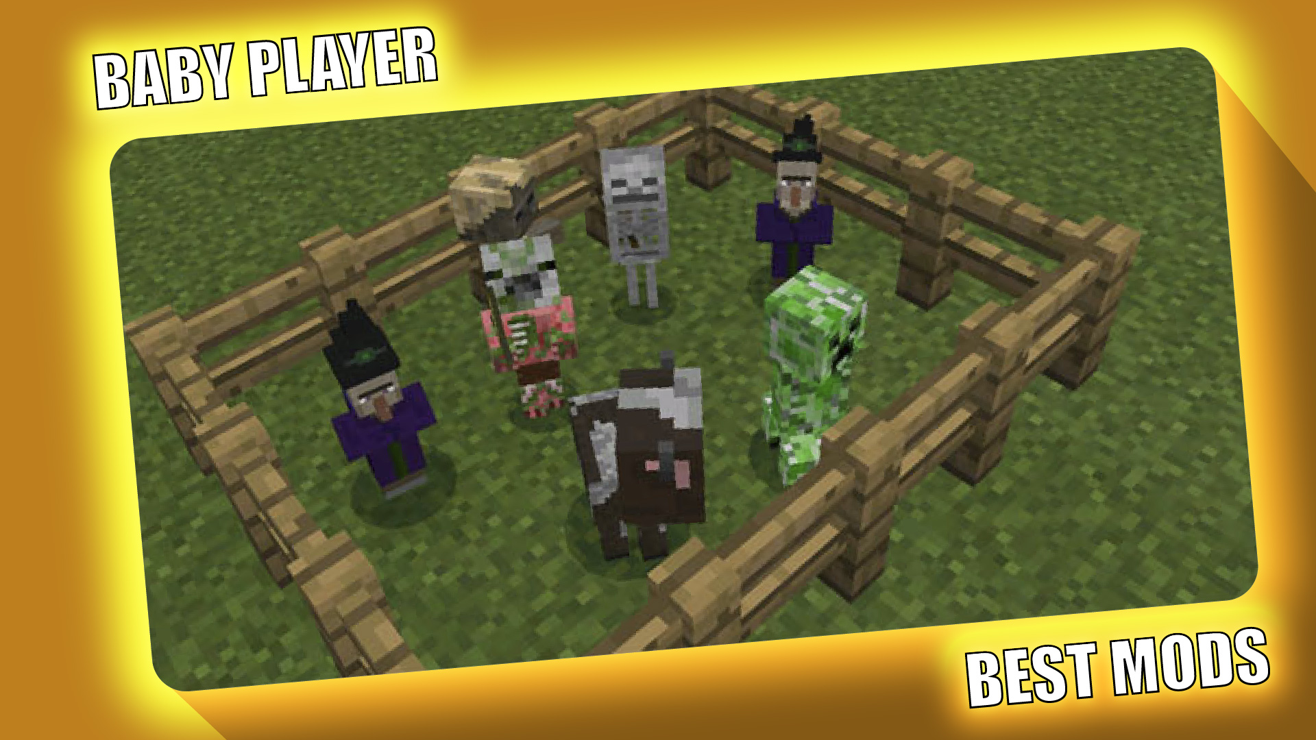 اسکرین شات 2 برنامه Small Player Mod Minecraft
