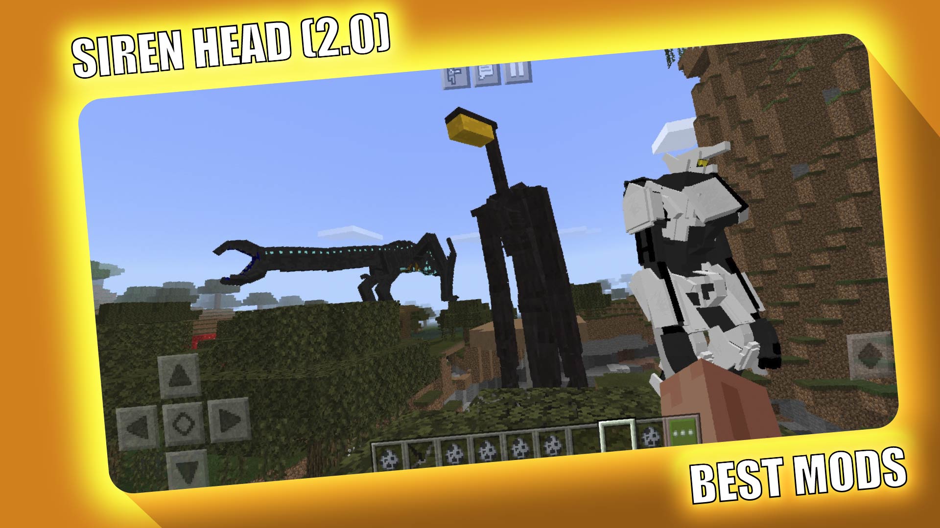 اسکرین شات 3 برنامه Siren Head v2 Minecraft