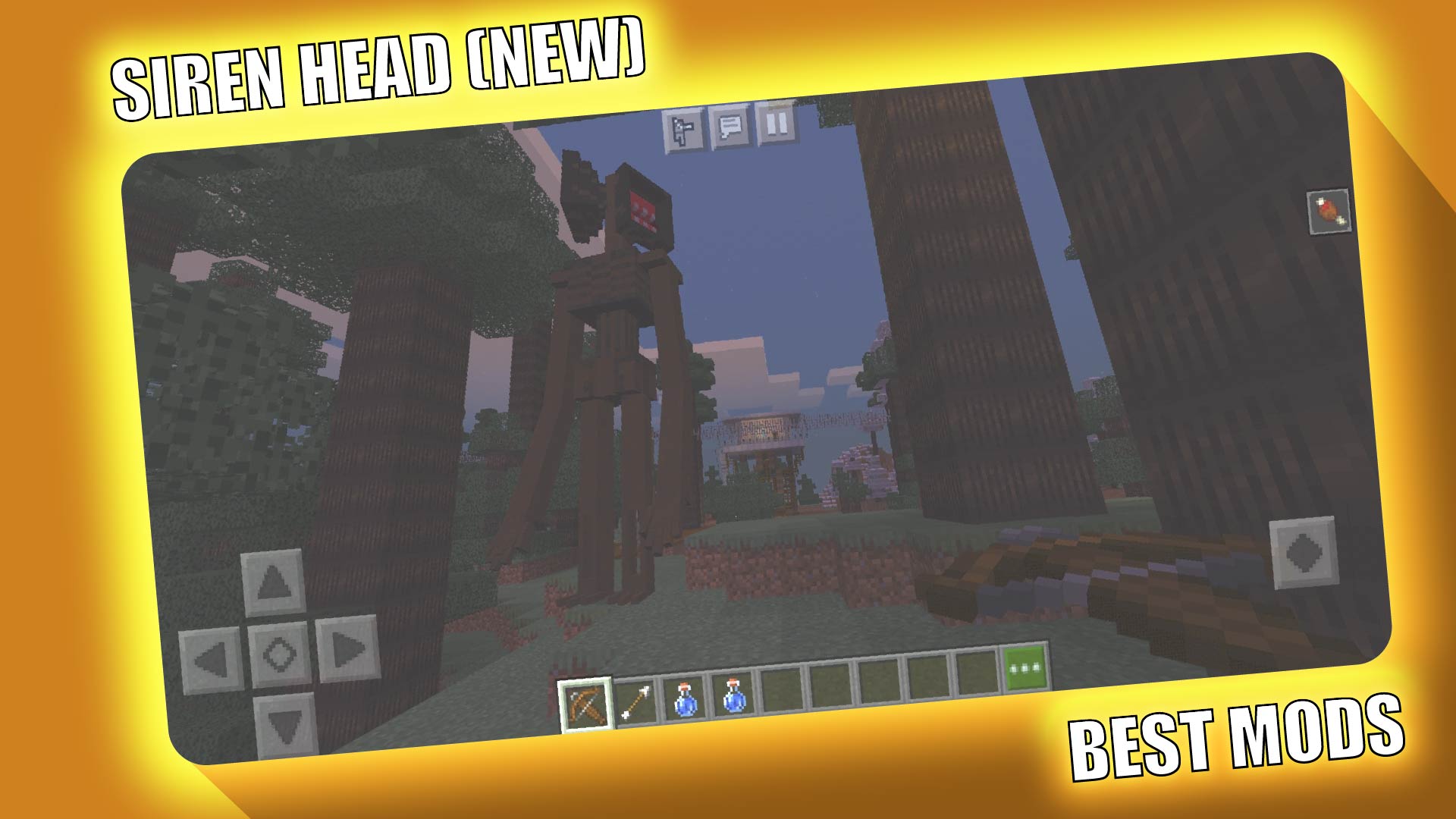 اسکرین شات 2 برنامه Siren Head 2021 Minecraft