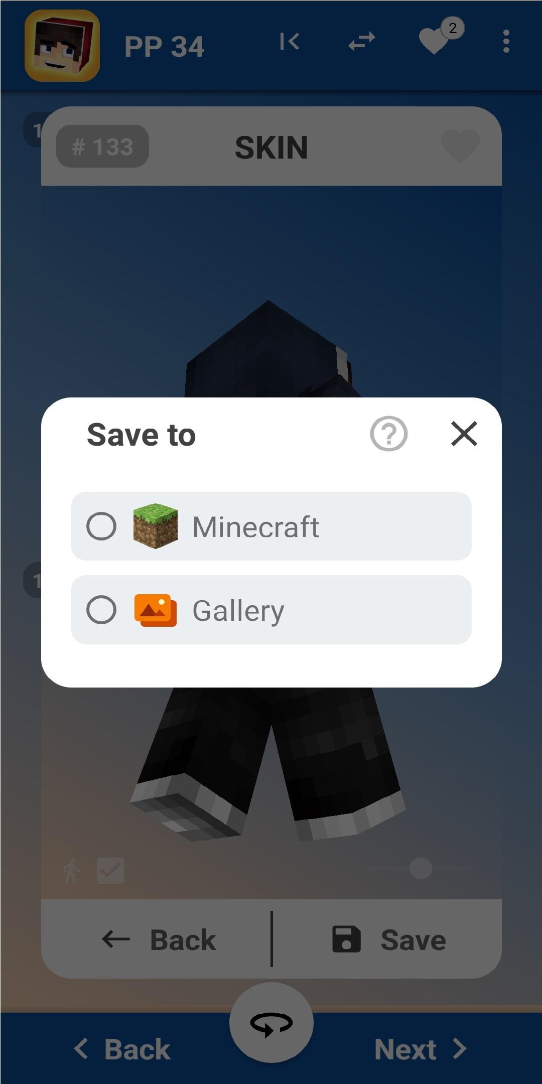 اسکرین شات 6 برنامه Boy Skins Minecraft
