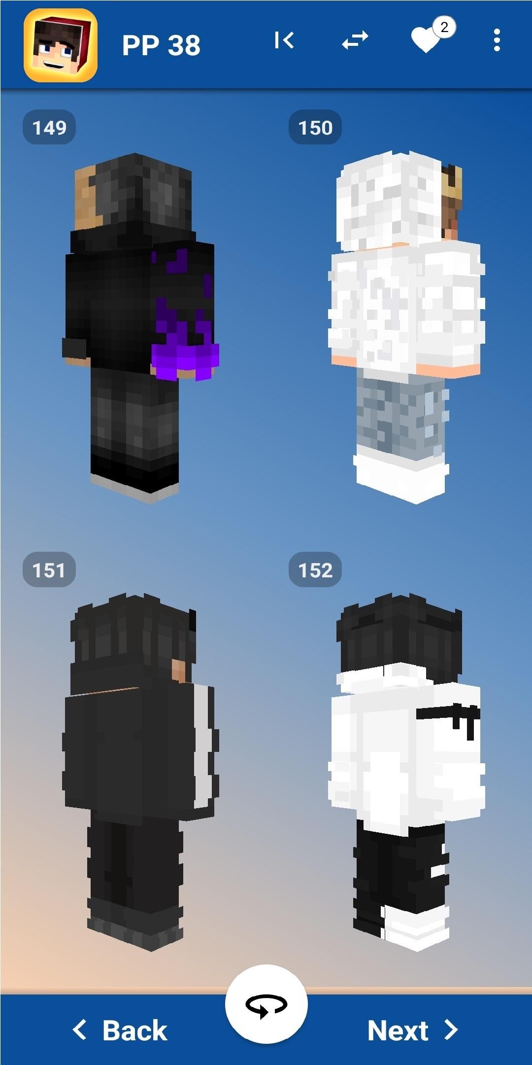 اسکرین شات 5 برنامه Boy Skins Minecraft