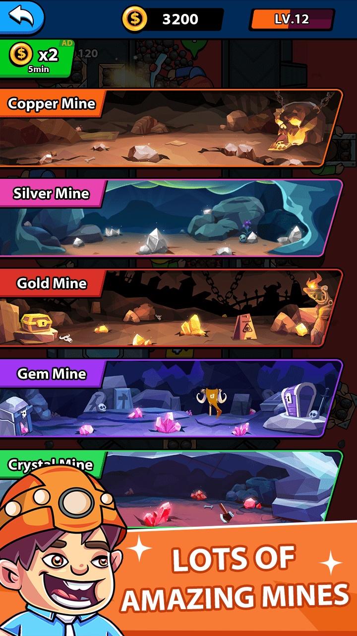 اسکرین شات 5 بازی Idle Miner Tycoon - Gold Miner