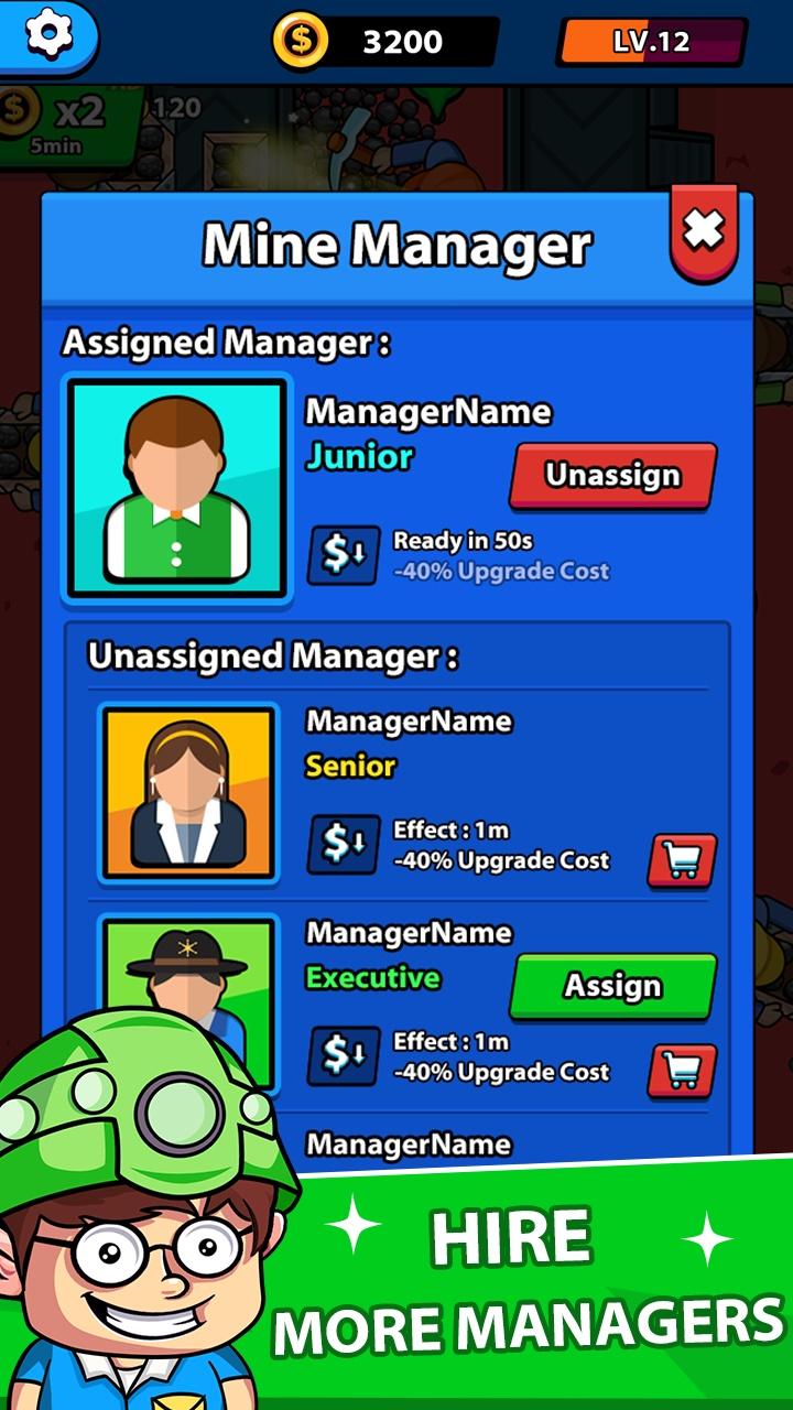 اسکرین شات 4 بازی Idle Miner Tycoon - Gold Miner