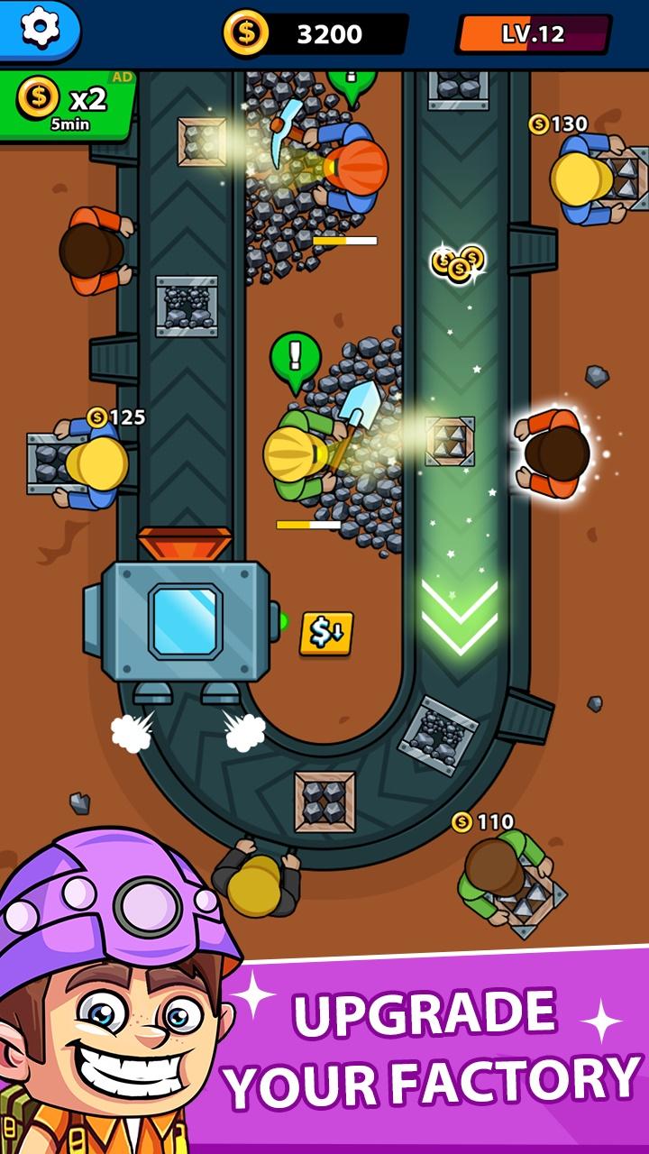 اسکرین شات 2 بازی Idle Miner Tycoon - Gold Miner