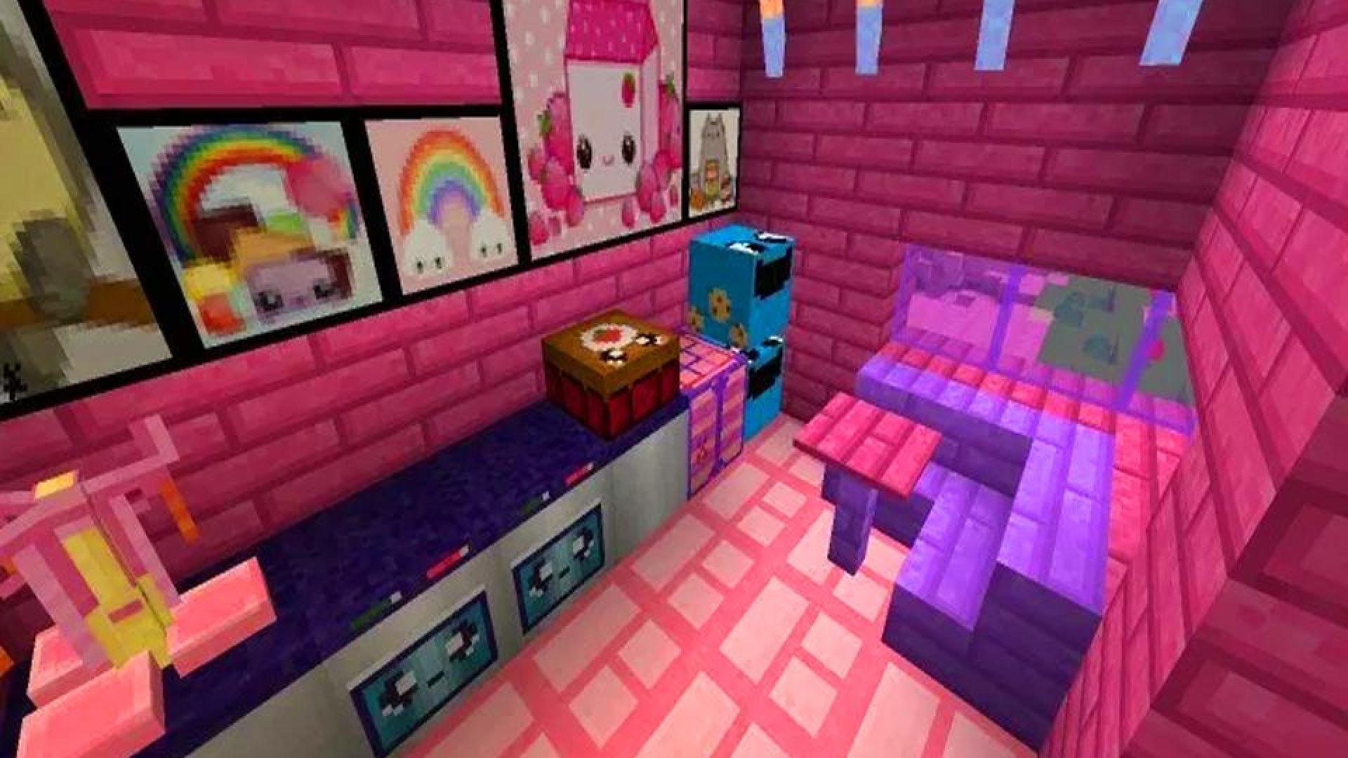 اسکرین شات 2 برنامه Kawaii mod for minecraft
