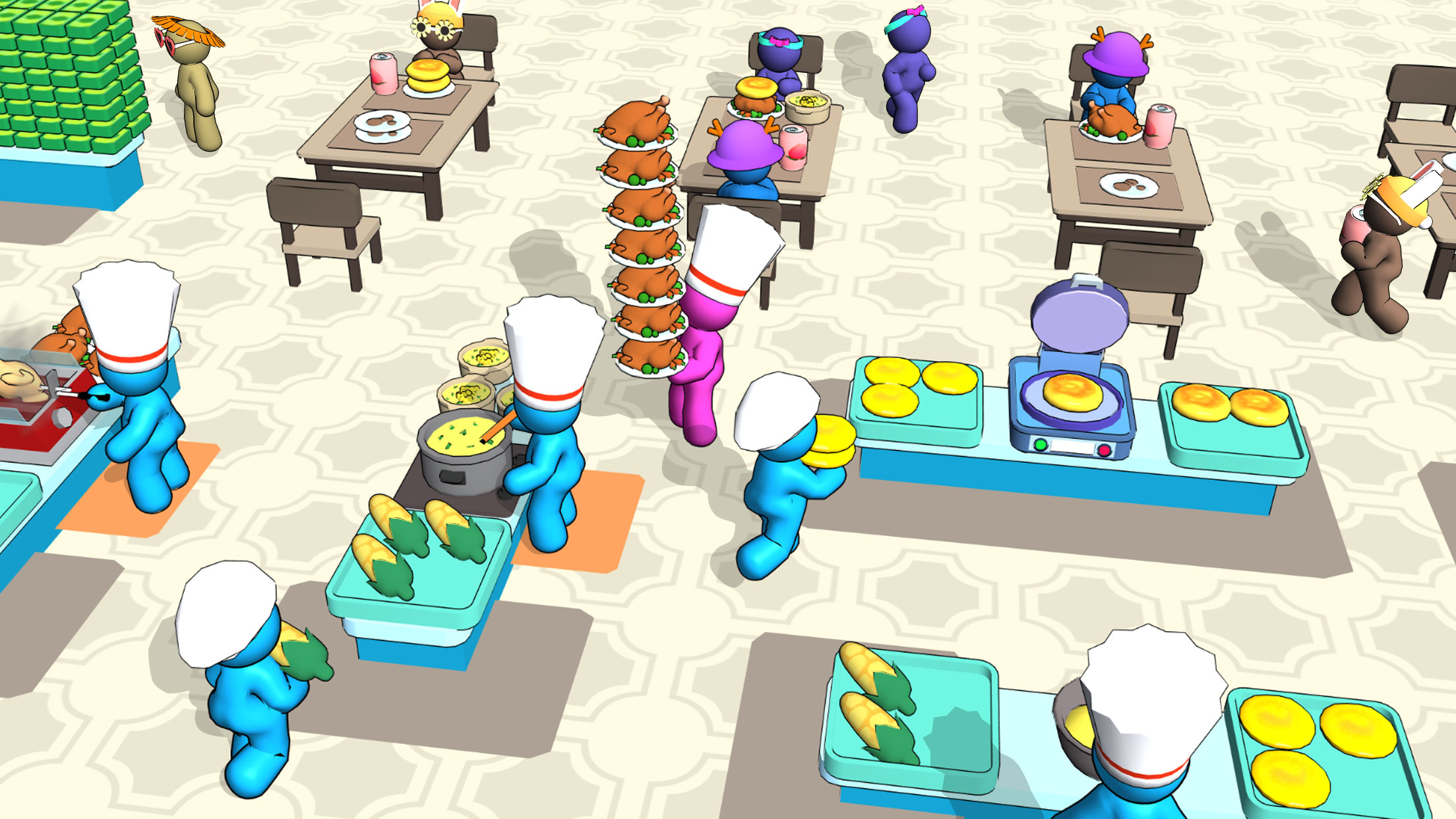اسکرین شات 5 بازی My Perfect Buffet Restaurant