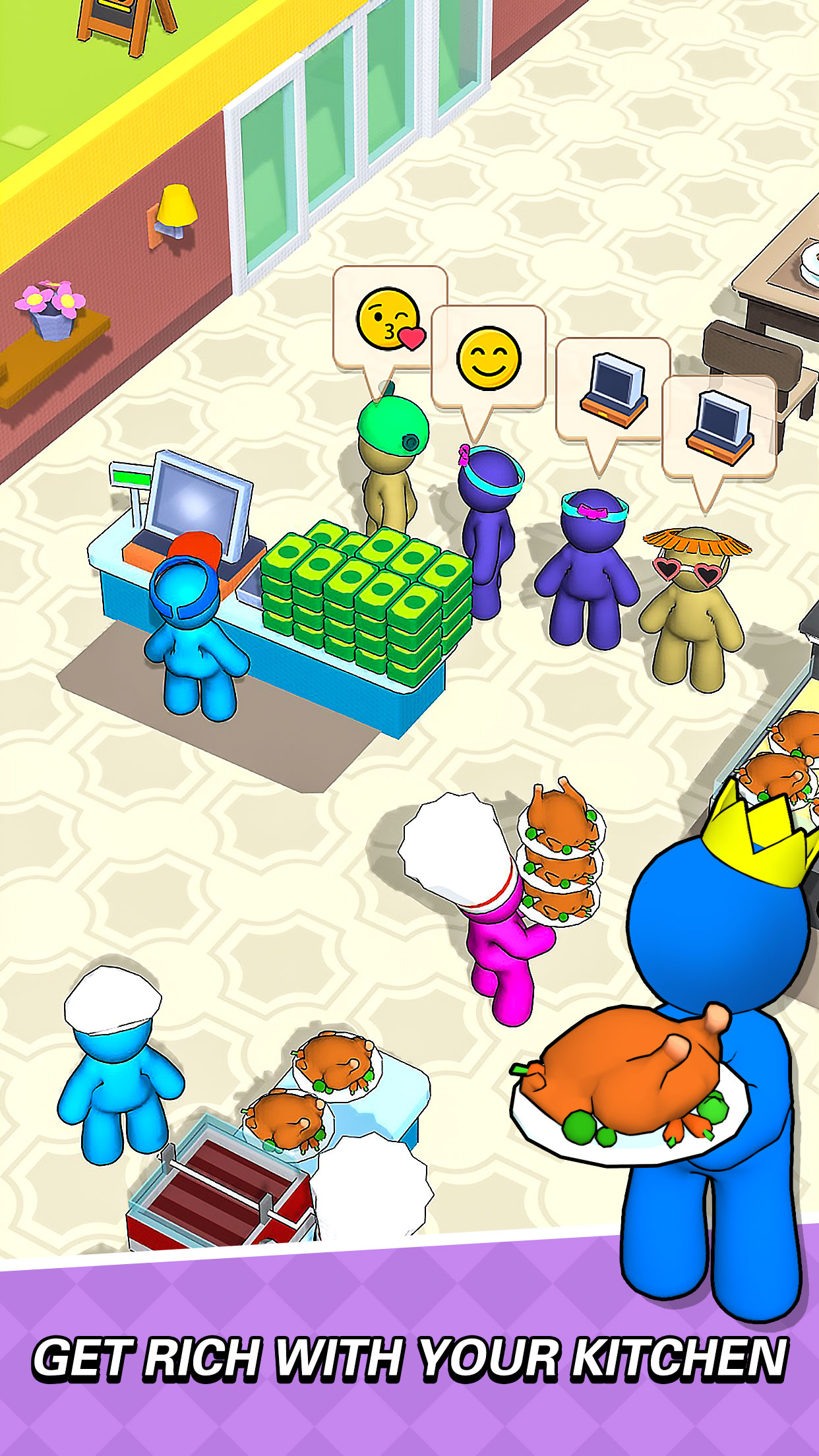 اسکرین شات 1 بازی My Perfect Buffet Restaurant