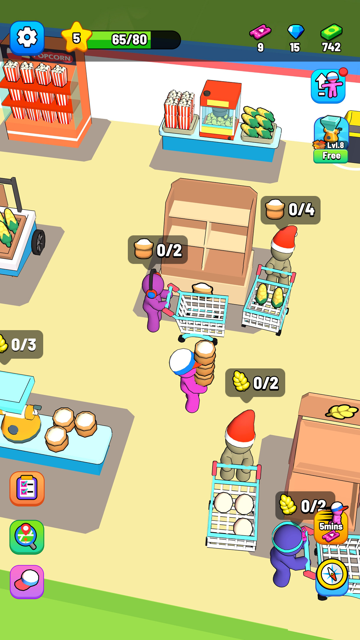 اسکرین شات 1 بازی My Perfect Market : Mini Mart
