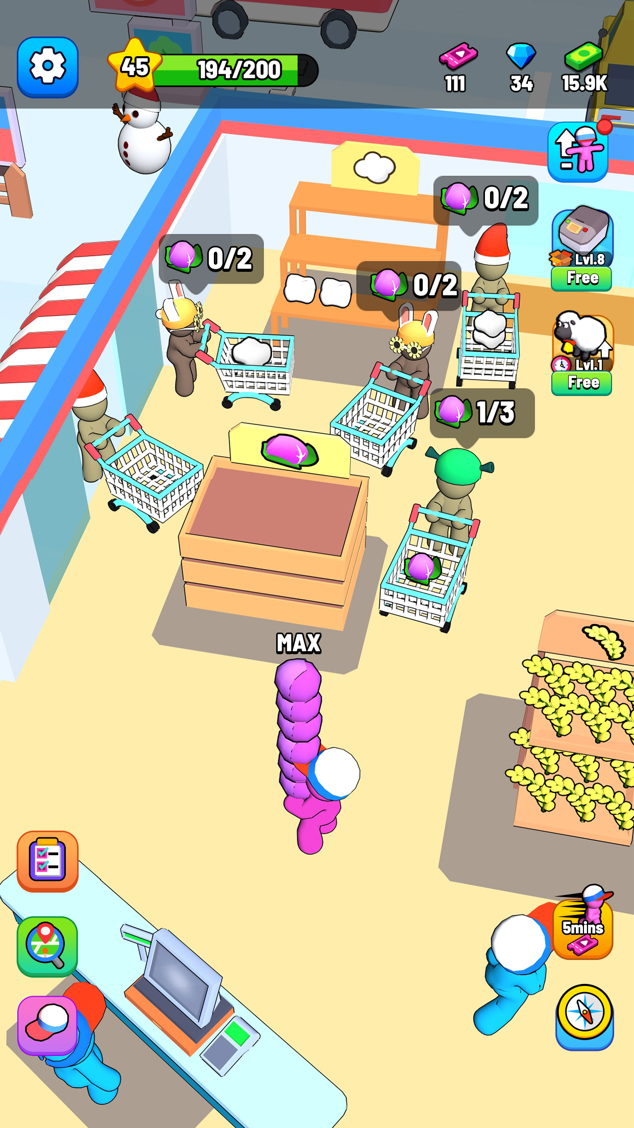 اسکرین شات 5 بازی My Perfect Market : Mini Mart
