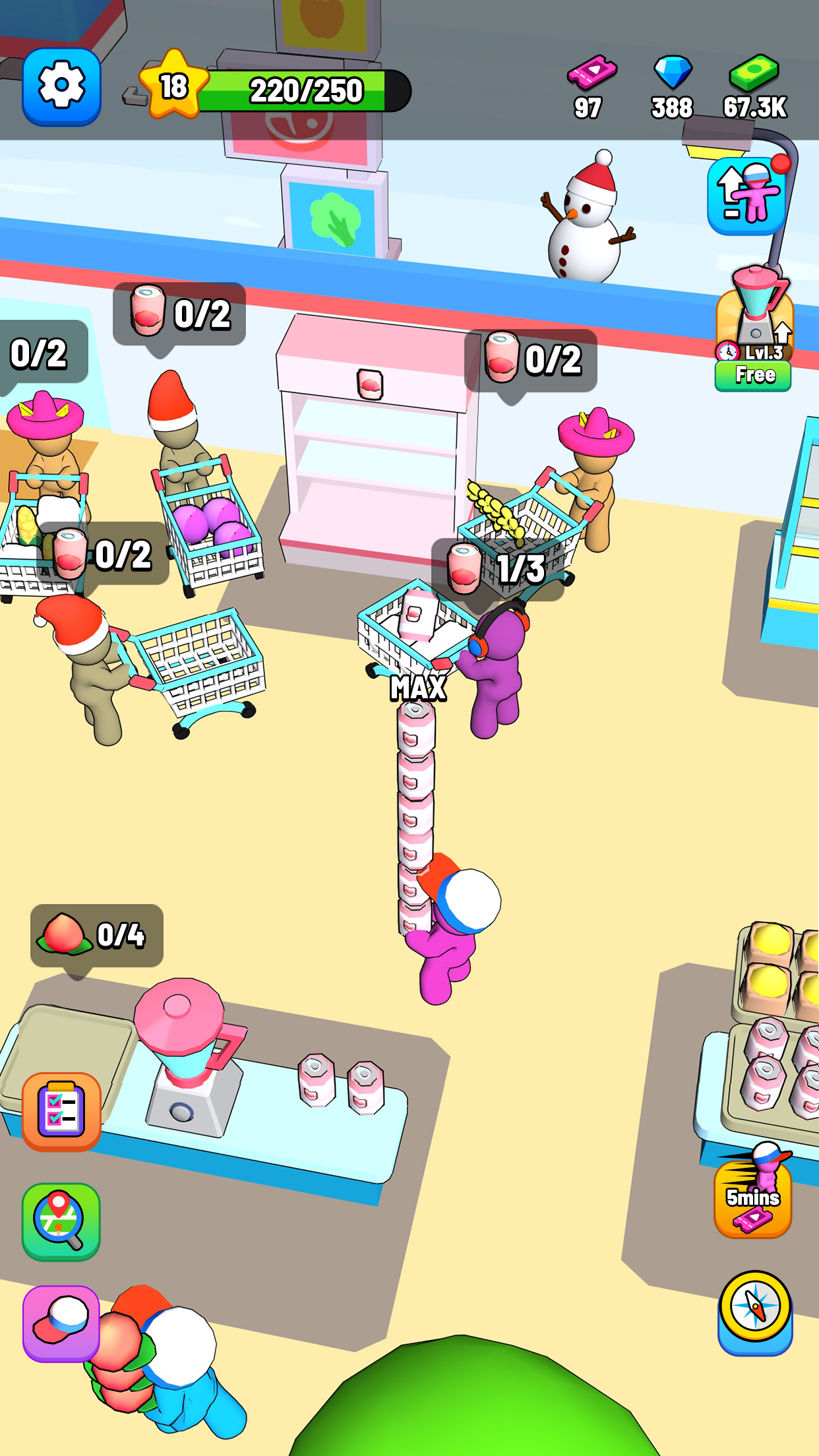 اسکرین شات 2 بازی My Perfect Market : Mini Mart