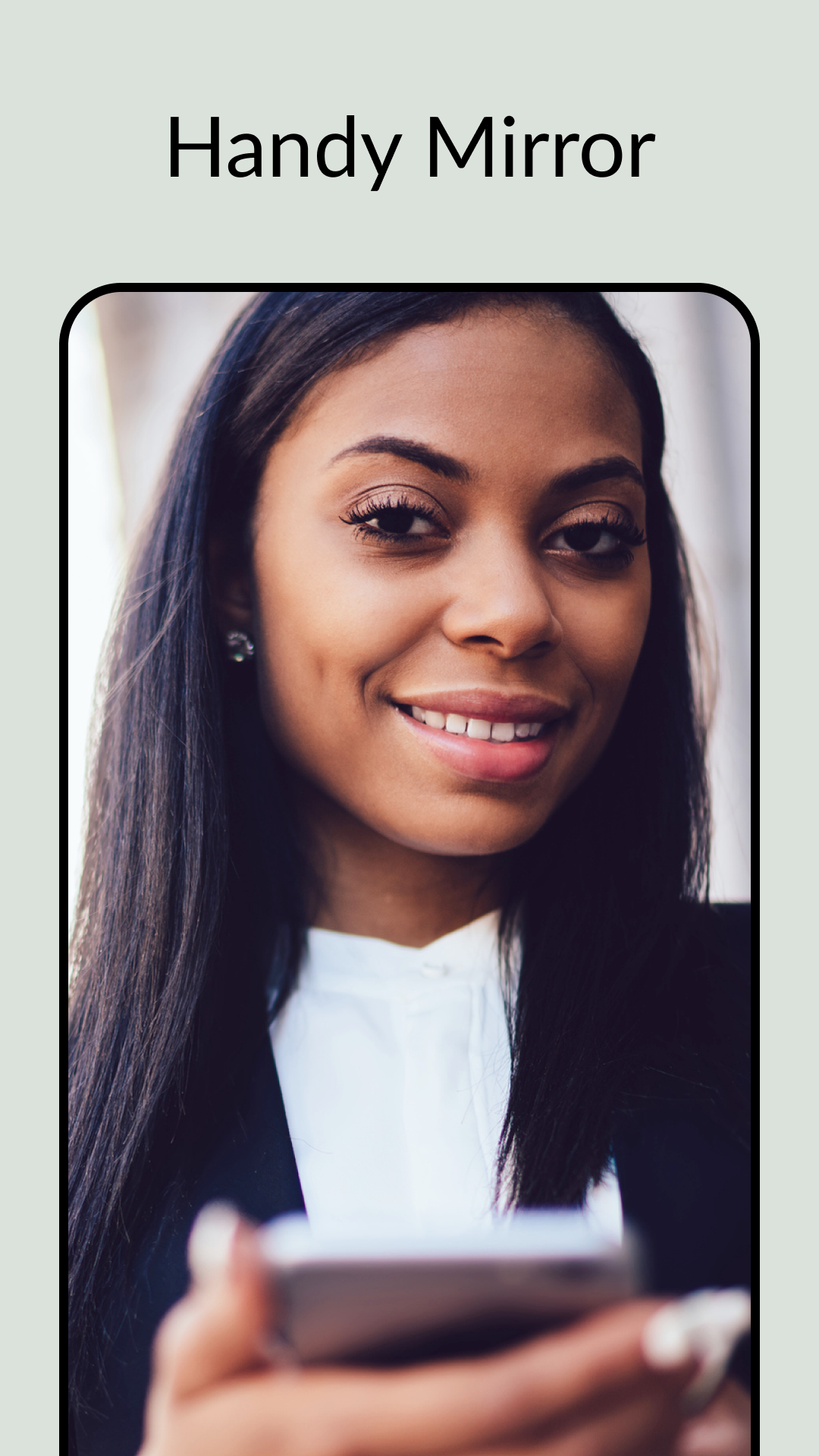 اسکرین شات 8 برنامه Mirror App - Beauty Mirror