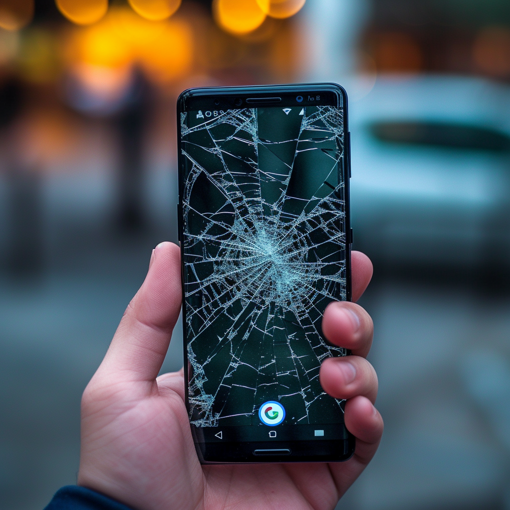 اسکرین شات 1 بازی Cracked Screen Prank