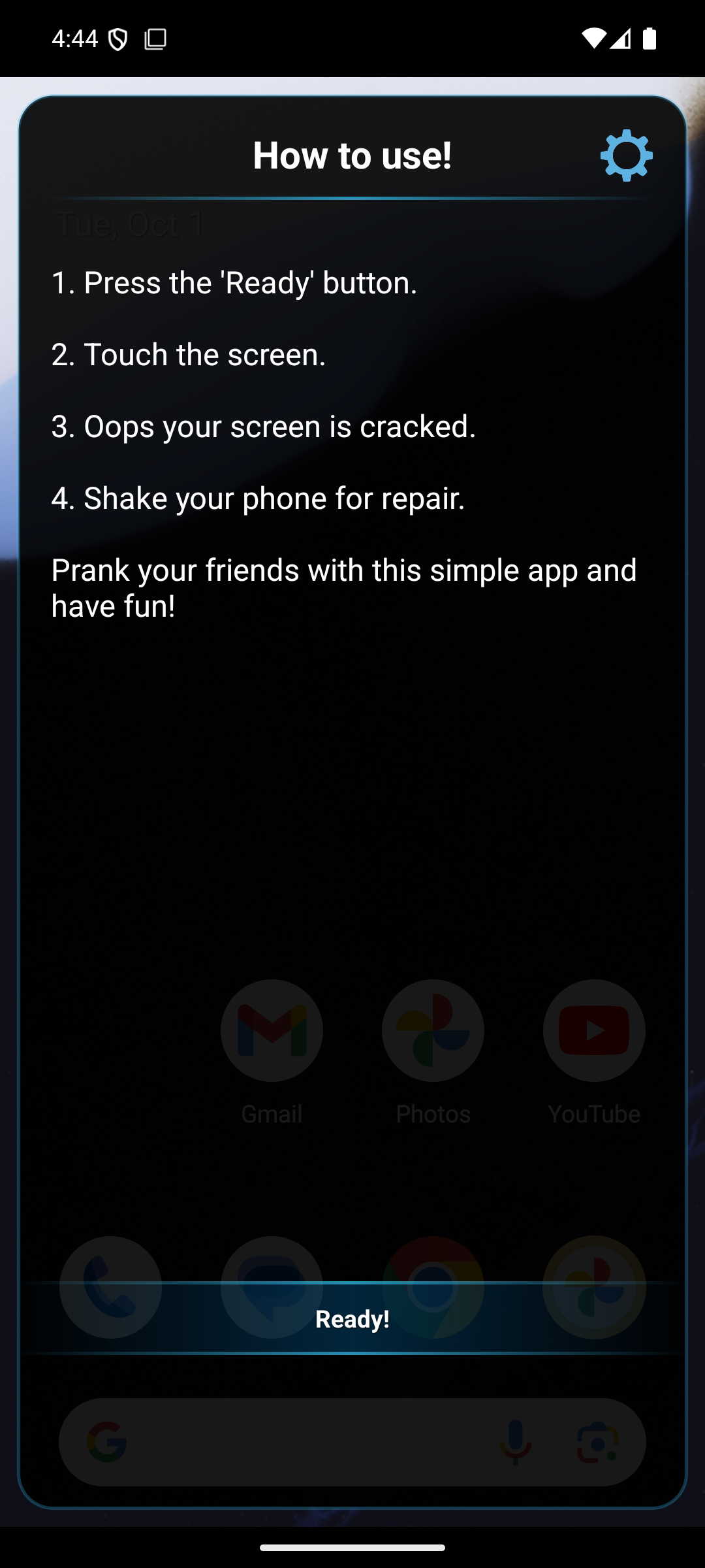 اسکرین شات 3 بازی Crack Your Screen
