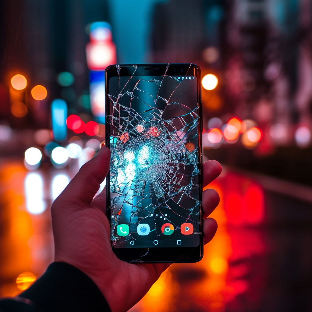 اسکرین شات 2 بازی Cracked Screen Prank