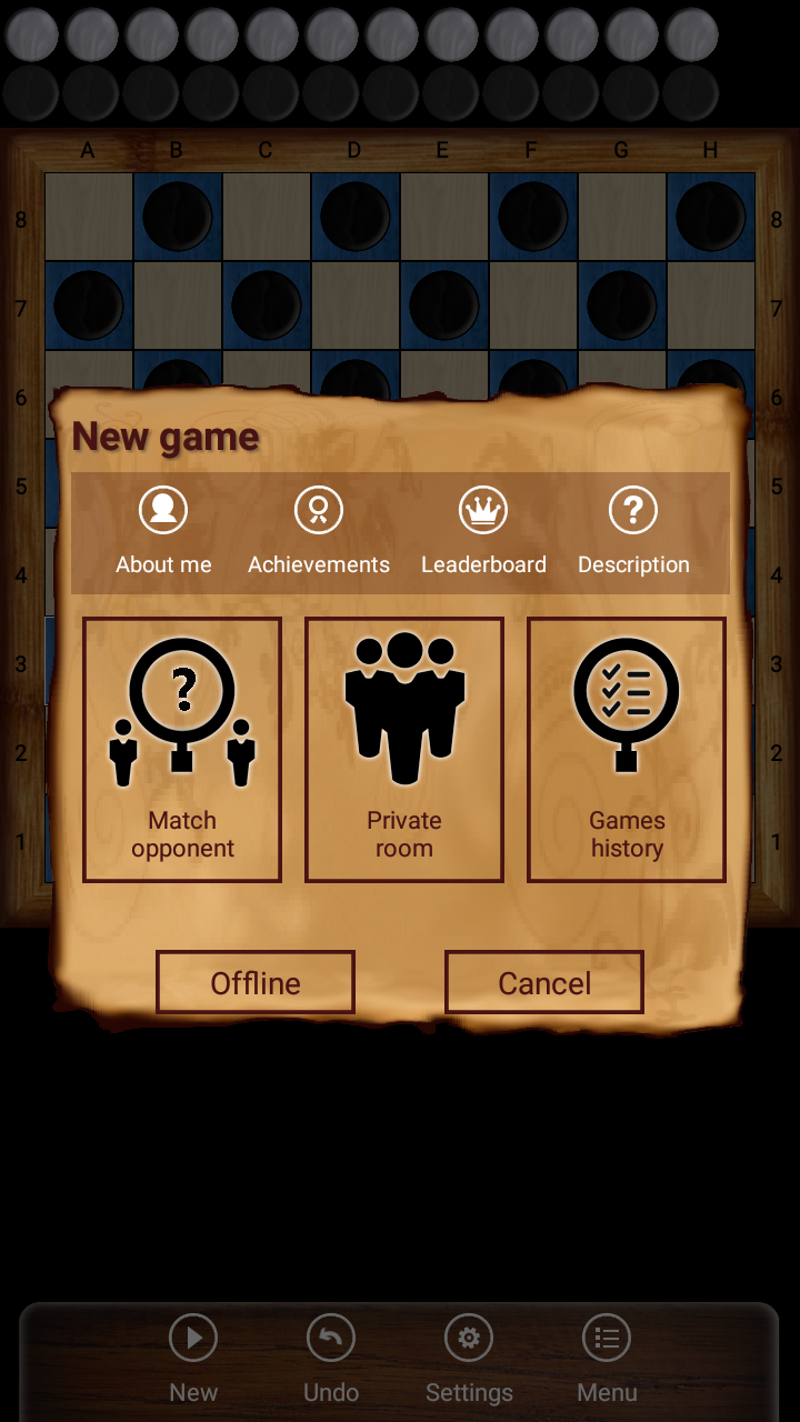 اسکرین شات 3 بازی Brazilian Damas - Online